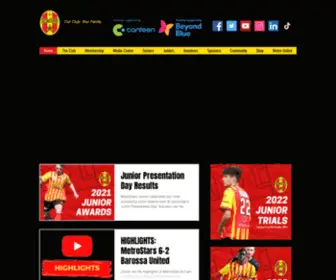 Metrostars.com.au(MetroStars Soccer Club) Screenshot