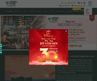 Metrostar.vn(Default Site) Screenshot