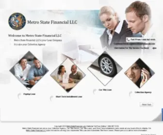 Metrostatefinancial.com(Metro State Financial) Screenshot