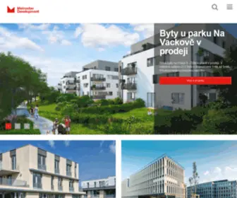 Metrostavdevelopment.cz(Metrostav Development) Screenshot
