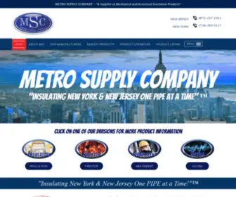 Metrosupplycollc.com(Metro Supply) Screenshot