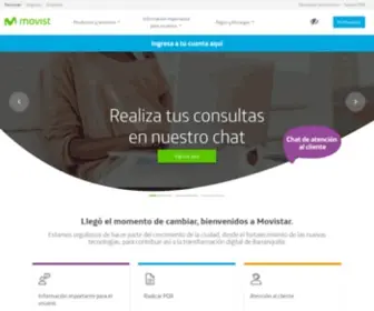 Metrotel.com.co(Barranquilla) Screenshot