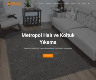 Metrotemizlik.com(METROPOL HALI VE KOLTUK YIKAMA) Screenshot