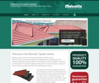 Metrotileuganda.com(Metro-Ever Tile Uganda Limited) Screenshot