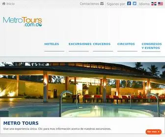 Metrotours.com.do(Consultores de Viajes) Screenshot