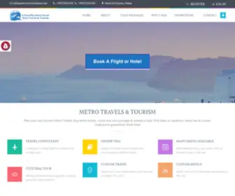 Metrotravelsoman.com(Metro Travels & Tourism) Screenshot