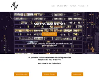 Metrowebsites.com(Metro Websites) Screenshot