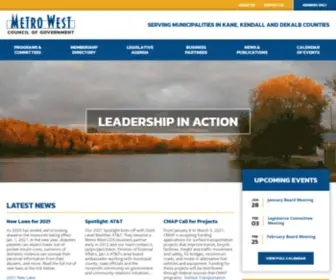 Metrowestcog.org(Metro West Council of Government) Screenshot