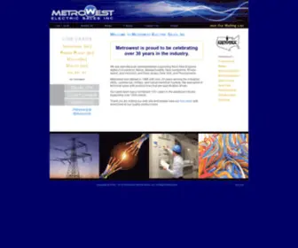 Metrowestelectric.com(Metrowest Electric Sales) Screenshot