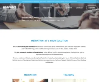 Metrowestmediationservices.org(Metrowest Mediation Services) Screenshot
