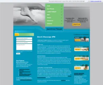 Metrowestpodiatry.com(Brian Wascavage) Screenshot