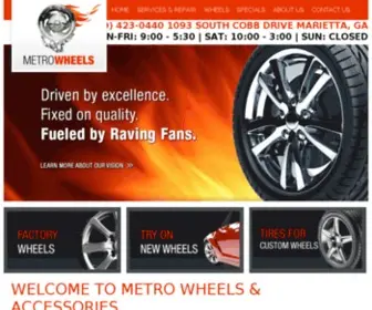 Metrowheels.net(Mechanic Services & Wheels) Screenshot