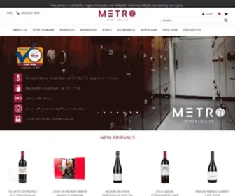 Metrowine.com.hk(Metrowine) Screenshot