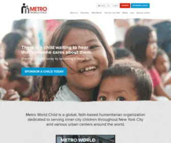 MetroWorldchild.org.ph(Metro World Child) Screenshot
