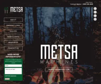 Metsamachines.com(Metsa Machines) Screenshot