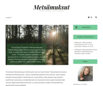 Metsamuksut.fi(Metsämuksut) Screenshot