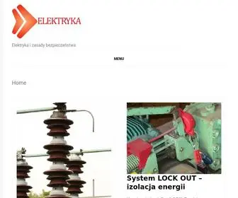 Metspos.com.pl(Elektryka) Screenshot