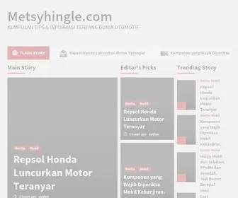 Metsyhingle.com(Kumpulan Tips & Informasi Tentang Dunia Otomotif) Screenshot