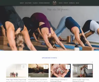 Mettayogastudio.com(Metta Yoga) Screenshot