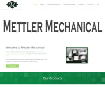 Mettlermechanical.com(Mettler Mechanical) Screenshot
