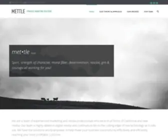 Mettlesms.com(Mettle) Screenshot