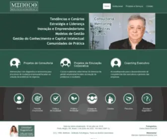 Mettodo.com.br(A Mettodo) Screenshot