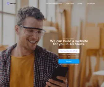 Mettrr.com(Website Development Company) Screenshot