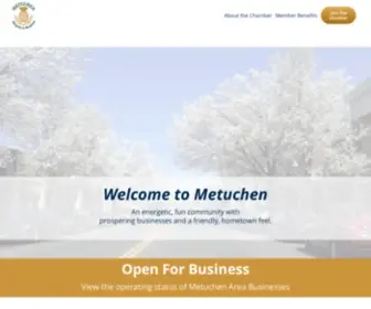 Metuchenchamberexchange.com(Metuchen Area Chamber of Commerce) Screenshot