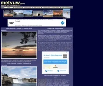 Metvuw.com(New Zealand Weather Forecasts) Screenshot