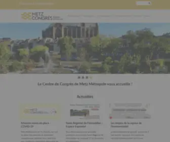 Metz-Congres.com(Metz Congrès Robert Schuman) Screenshot