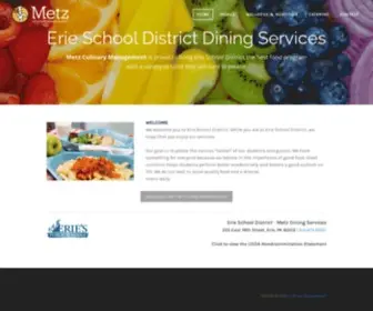 Metzerieschooldistrict.com(Erie School District) Screenshot