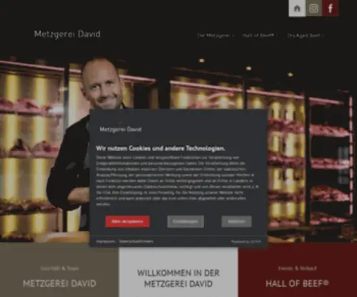 Metzgerei-David.de(Metzgerei David in Worms) Screenshot