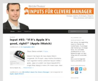 Metzlerthomas.com(Thomas Metzler) Screenshot