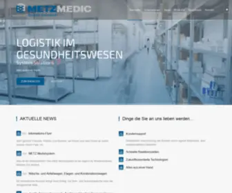 Metzmedic.com(Krankenhaus Versorgungssysteme) Screenshot