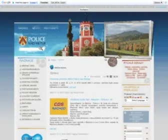 Meu-Police.cz(Město Police nad Metují) Screenshot