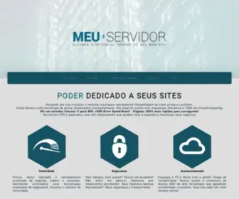 Meu-Servidor.com(Melhor Hospedagem de site wordpress) Screenshot