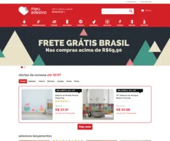 Meuadesivo.com.br(Adesivos Decorativos e Personalizados) Screenshot