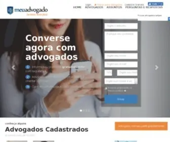 Meuadvogado.com.br(Diretório de advogados) Screenshot