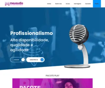 Meuaudio.com(Meu Audio) Screenshot