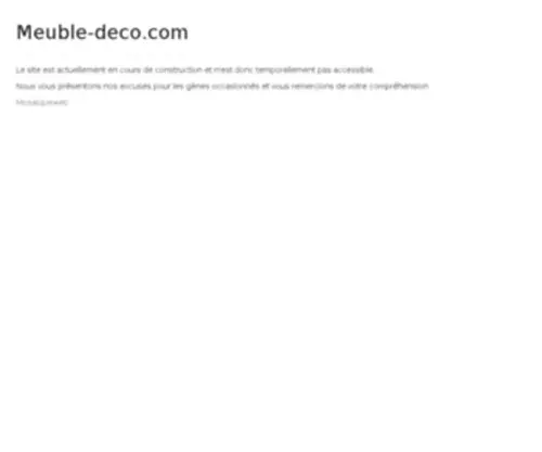 Meuble-Deco.com(Meuble Deco) Screenshot