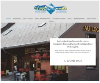 Meubles-Aulogis.com(Au logis Ameublements : magasin de meubles à Corbières) Screenshot