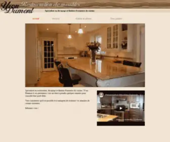 Meublesdumont.com(Restauration de meubles Yvon Dumont) Screenshot