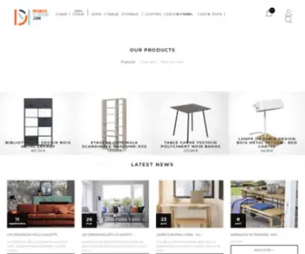 Meublesetdesign.com(3000 références de meubles design aux prix les plus justes) Screenshot