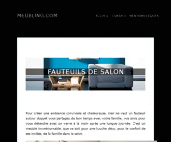 Meubling.com(Canapé) Screenshot