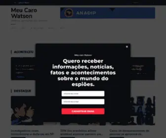 Meucarowatson.com(Início) Screenshot