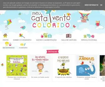 Meucataventocolorido.com(Meu Catavento) Screenshot