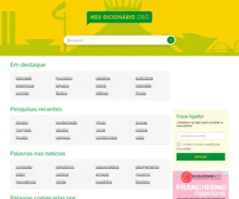Meudicionario.org(Meu Dicionário) Screenshot