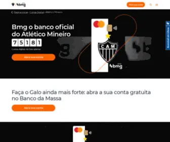 Meugalobmg.com.br(Conta Digital Galo Bmg) Screenshot