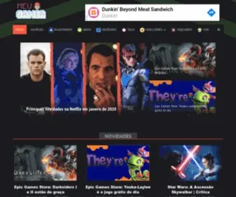 Meugamer.com(Games e cultura pop em primeiro lugar) Screenshot