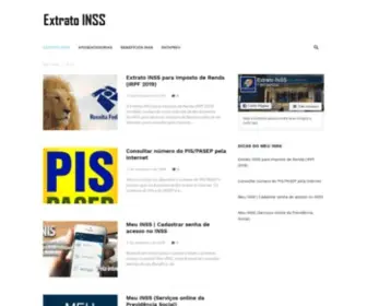 Meuinss.com.br(Extrato INSS) Screenshot